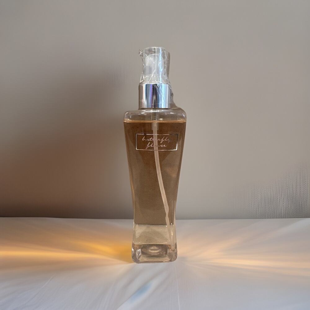 RARE Discontinued Bath & Body Works BUTTERFLY FLOWER Fine Fragrance Mist Spray